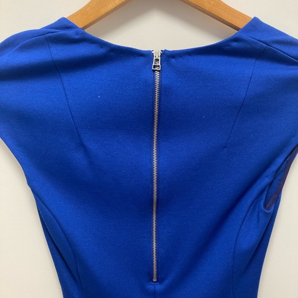 Aritzia Wilfred royal blue cap sleeve blouse - Picture 3 of 6